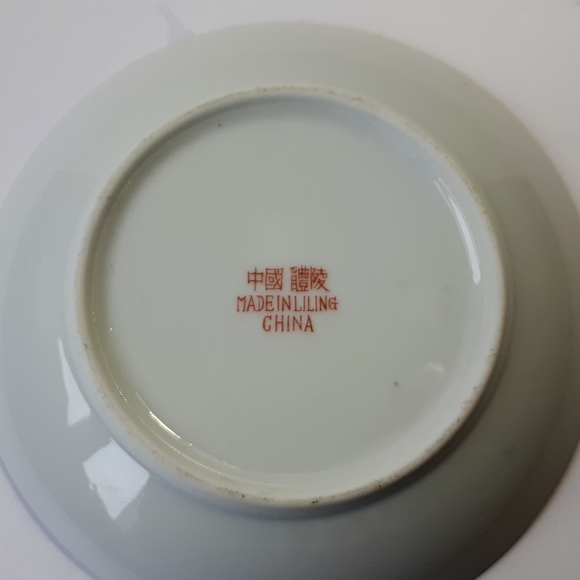 Liling Vintage Fine China Lily Tea Cup And Saucer Sets, 6 Complete Sets - Picture 8 of 12